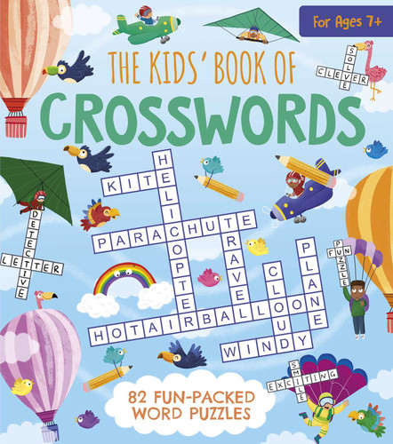 The Kids' Book of Crosswords: 82 Fun-Packed Word Puzzles book cover by Finnegan