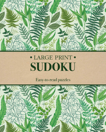 Large Print Sudoku: Easy-to-Read Puzzles book cover by Eric Saunders