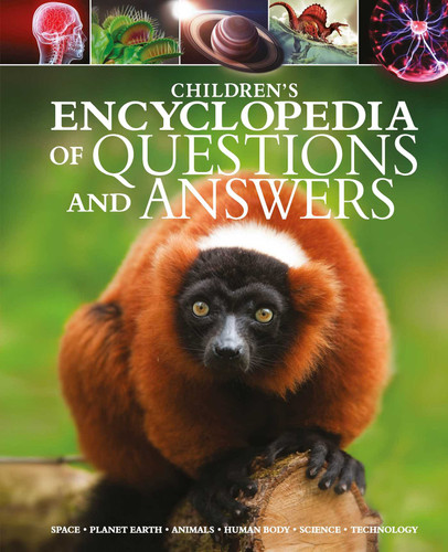 Children's Encyclopedia of Questions and Answers: Space, Planet Earth, Animals, Human Body, Science, Technology book cover by Regan