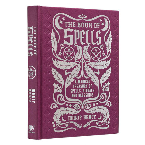 The Book of Spells: A Magical Treasury of Spells, Rituals and Blessings (Mystic Archives) book cover by Marie Bruce