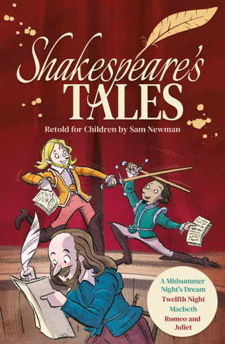 Shakespeare's Tales Retold for Children: A Midsummer Night's Dream, Twelfth Night, Macbeth, Romeo and Juliet book cover by Newman