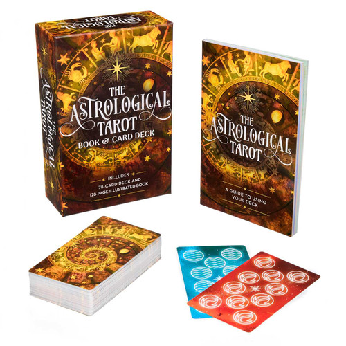 The Astrological Tarot Book & Card Deck: Includes a 78-Card Deck and a 128-Page Illustrated Book (Sirius Oracle Kits) book cover by Tania Ahsan, Marion Williamson