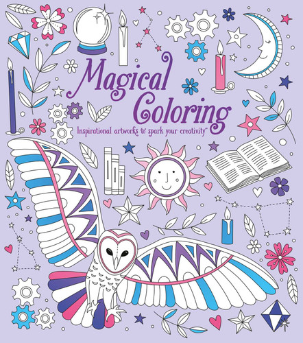 Magical Coloring: Inspirational Artworks to Spark Your Creativity book cover by Kelly