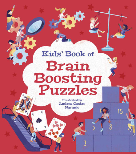 Kids' Book of Brain Boosting Puzzles book cover by Finnegan