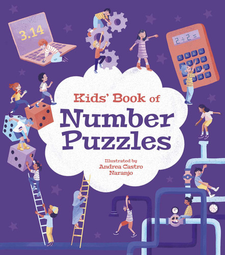Kids' Book of Number Puzzles book cover by Finnegan