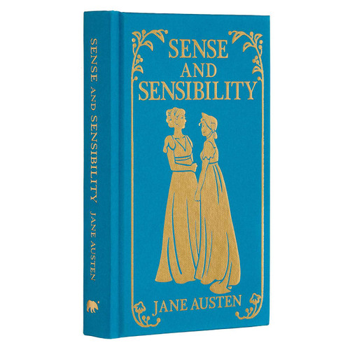 Sense and Sensibility: Gilded Pocket Edition (Arcturus Ornate Classics) book cover by Jane Austen