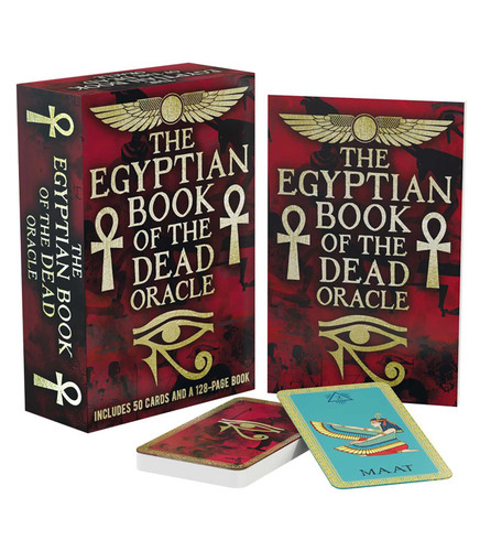 The Egyptian Book of the Dead Oracle: Includes 50 Cards and a 128-page Book (Sirius Oracle Kits) book cover by Marie Bruce