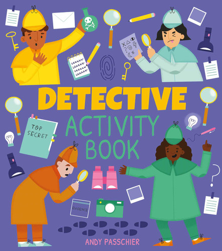 Detective Activity Book book cover by Barder