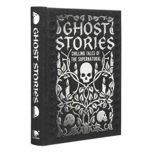 Ghost Stories: Chilling Tales of the Supernatural (Arcturus Gilded Classics) book cover by Guy de Maupassant, Joseph Sheridan Le Fanu, William Hope Hodgson, Montague Rhodes James, Edgar Allan Poe, Edith Wharton