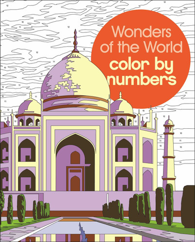 Wonders of the World Color by Numbers (Sirius Color by Numbers Collection) book cover by David Woodroffe
