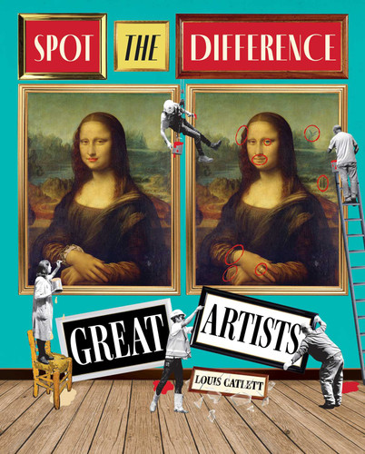 Great Artists: Spot the Difference book cover by Louis Catlett