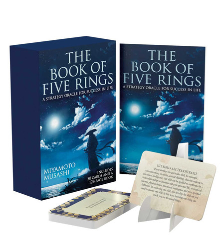 The Book of Five Rings Book & Card Deck: A Strategy Oracle for Success in Life: Includes 50 Cards and a 128-Page Book (Sirius Inspiration Kits) book cover by Miyamoto Musashi