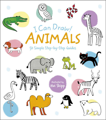 I Can Draw! Animals: 50 Simple Step-by-Step Guides book cover by Potter