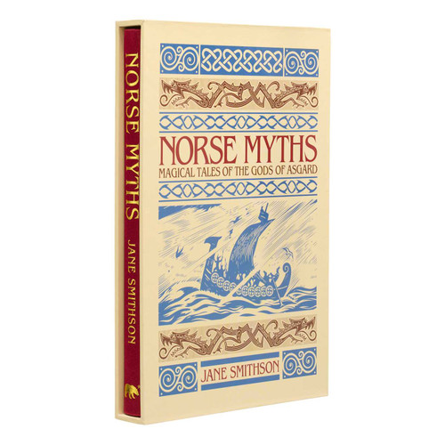 Norse Myths: Deluxe Slipcase Edition (Arcturus Silkbound Classics) book cover by Jane Smithson