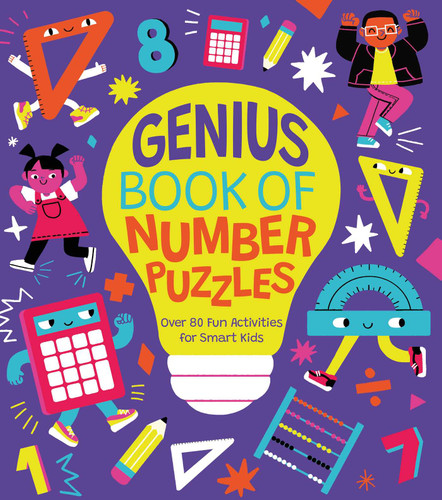 Genius Book of Number Puzzles: Over 80 Fun Activities for Smart Kids book cover by Regan