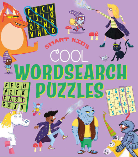 Smart Kids: Cool Wordsearch Puzzles: Over 50 Puzzles book cover by Finnegan