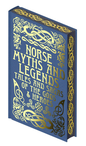Norse Myths and Legends: Tales and Sagas of the Gods and Heroes (Collectible Myths and Legends) book cover by Emilie K. Baker