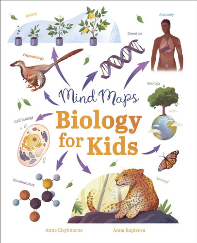 Mind Maps: Biology for Kids book cover by Claybourne