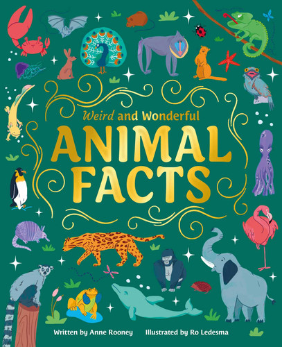 Weird and Wonderful Animal Facts book cover by Rooney