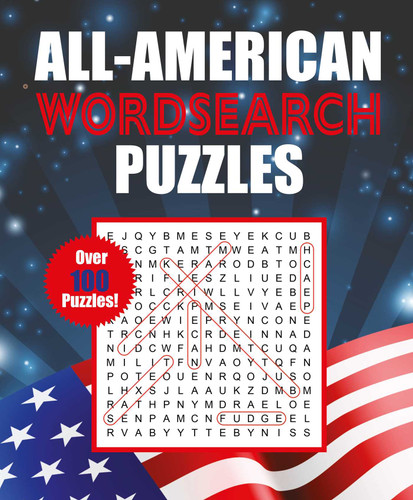 All-American Wordsearch Puzzles: Over 100 Puzzles book cover by Lynn Burns