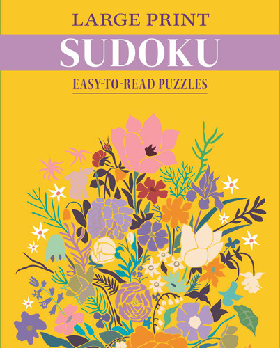 Large Print Sudoku: Easy-to-Read Puzzles book cover by Eric Saunders