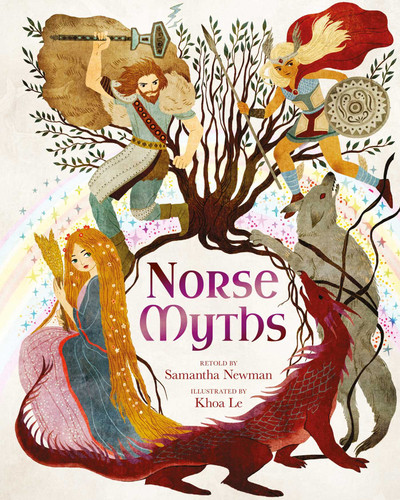 Norse Myths: 15 Classic Legends Retold for Children book cover by Newman