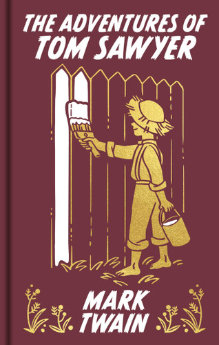 The Adventures of Tom Sawyer: Gilded Pocket Edition (Arcturus Ornate Classics) book cover by Mark Twain