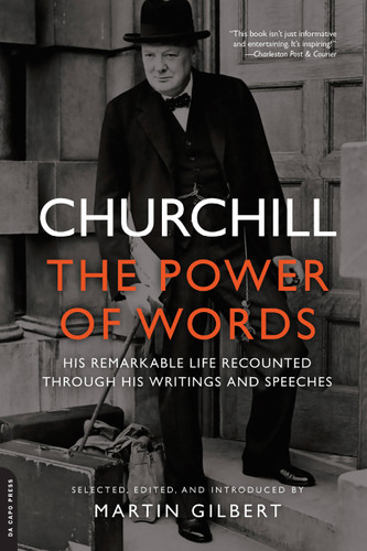 Churchill: The Power of Words book cover by Winston Churchill