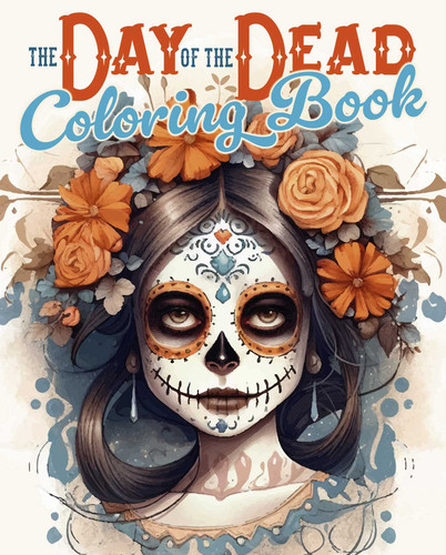 The Day of the Dead Coloring Book (Sirius Creative Coloring) book cover by Diego Vaisberg