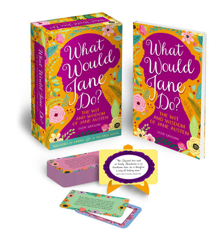 What Would Jane Do?: The Wit and Wisdom of Jane Austen: Book and Card Deck (Sirius Inspiration Kits) book cover by Suzie Grogan