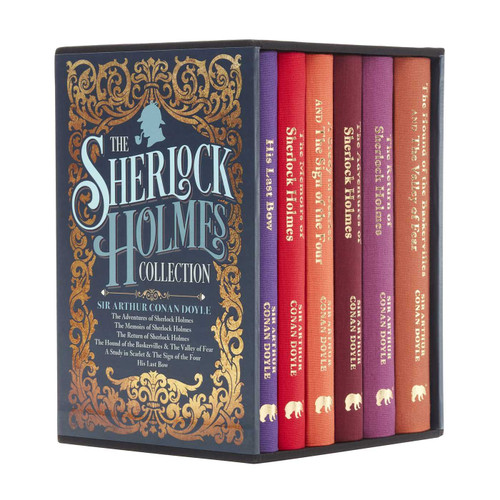 The Sherlock Holmes Collection: Deluxe 6-Book Hardcover Boxed Settion (Arcturus Collector's Classics) book cover by Arthur Conan Doyle