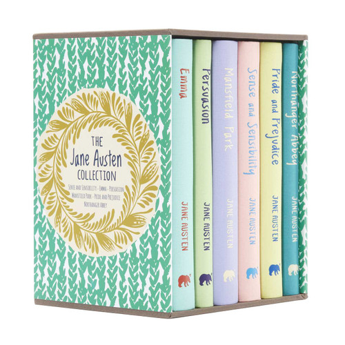 The Jane Austen Collection: Deluxe 6-Book Harcover Boxed Set (Arcturus Collector's Classics) book cover by Jane Austen