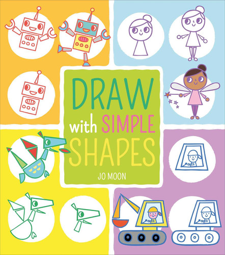 Draw with Simple Shapes book cover by Moon