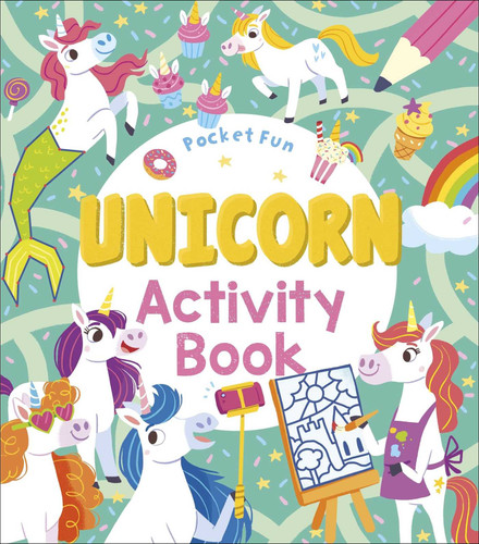 Pocket Fun: Unicorn Activity Book book cover by Rimmington