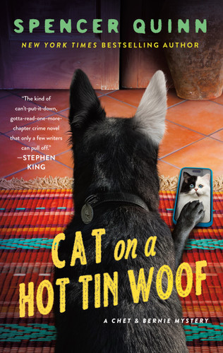 Cat on a Hot Tin Woof: A Chet & Bernie Mystery book cover by Spencer Quinn