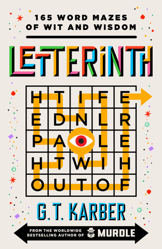 Letterinth: 165 Word Mazes of Wit and Wisdom book cover by G. T. Karber