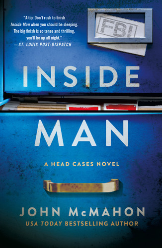 Inside Man: A Head Cases Novel book cover by John McMahon
