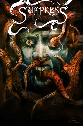 Suppress book cover by James Patrick