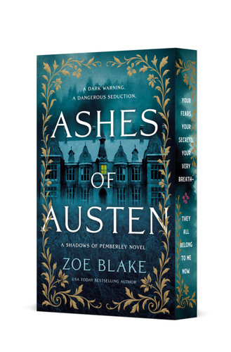 Ashes of Austen: A Shadows of Pemberley Novel (Shadows of Pemberley #1) book cover by Zoe Blake