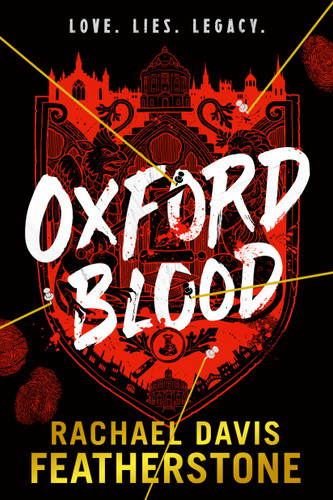 Oxford Blood book cover by Rachael Davis-Featherstone