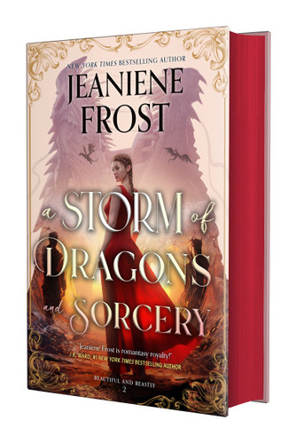 A Storm of Dragons and Sorcery (Beautiful and Beastly #2) book cover by Jeaniene Frost