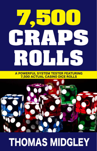 7500 Craps Rolls book cover by Thomas Midgley