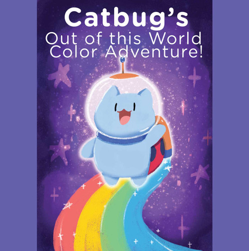 Catbug's Out of This World Color Adventure book cover by Spencer Greenberg
