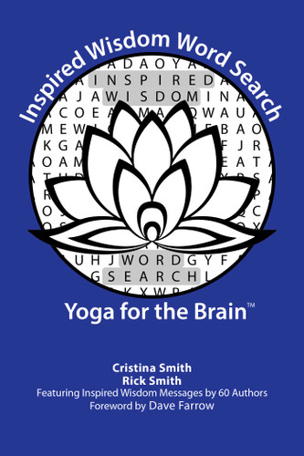 Inspired Wisdom Word Search: Yoga for the Brain book cover by Cristina Smith, Rick Smith