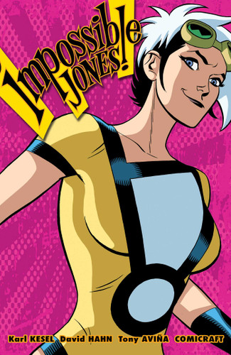 Impossible Jones book cover by Karl Kesel
