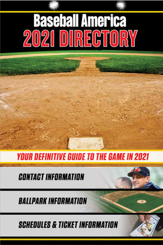 Baseball America 2021 Directory: Who's Who in Baseball, and Where to Find Them book cover by 
