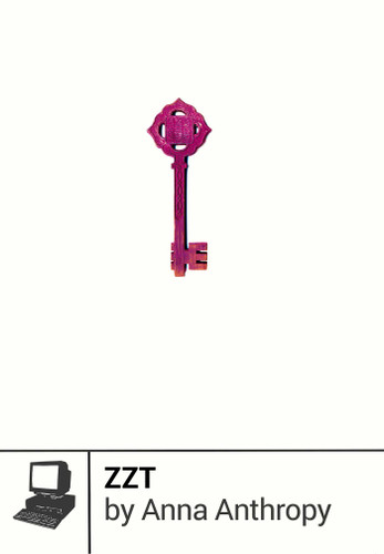 ZZT (Boss Fight Books) book cover by Anna Anthropy