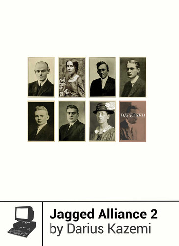 Jagged Alliance 2 (Boss Fight Books) book cover by Darius Kazemi