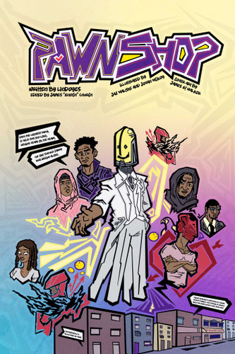 PawnShop book cover by LindoYes Jones