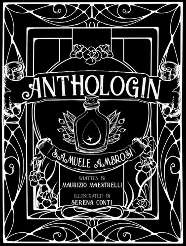 Anthologin book cover by Samuele Ambrosi, Maurizio Maestrelli